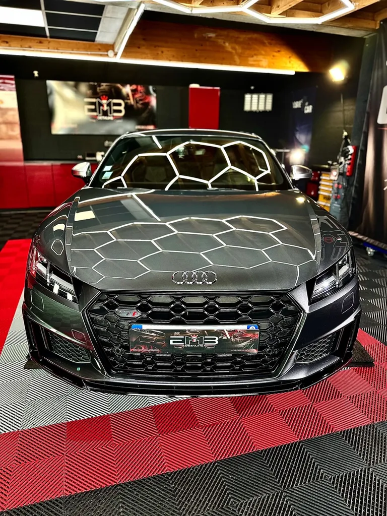 DETAILING protection voiture PPF traitement céramique Audi TTS