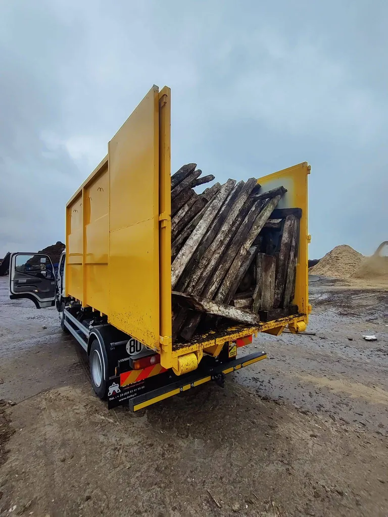 Transport et recyclage de bois proche Fécamp