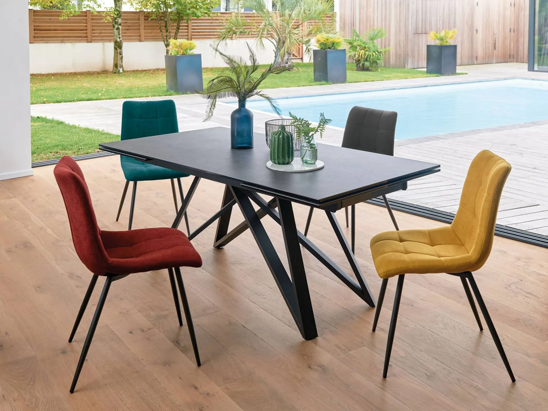 Vente de chaise tissu ANGELE