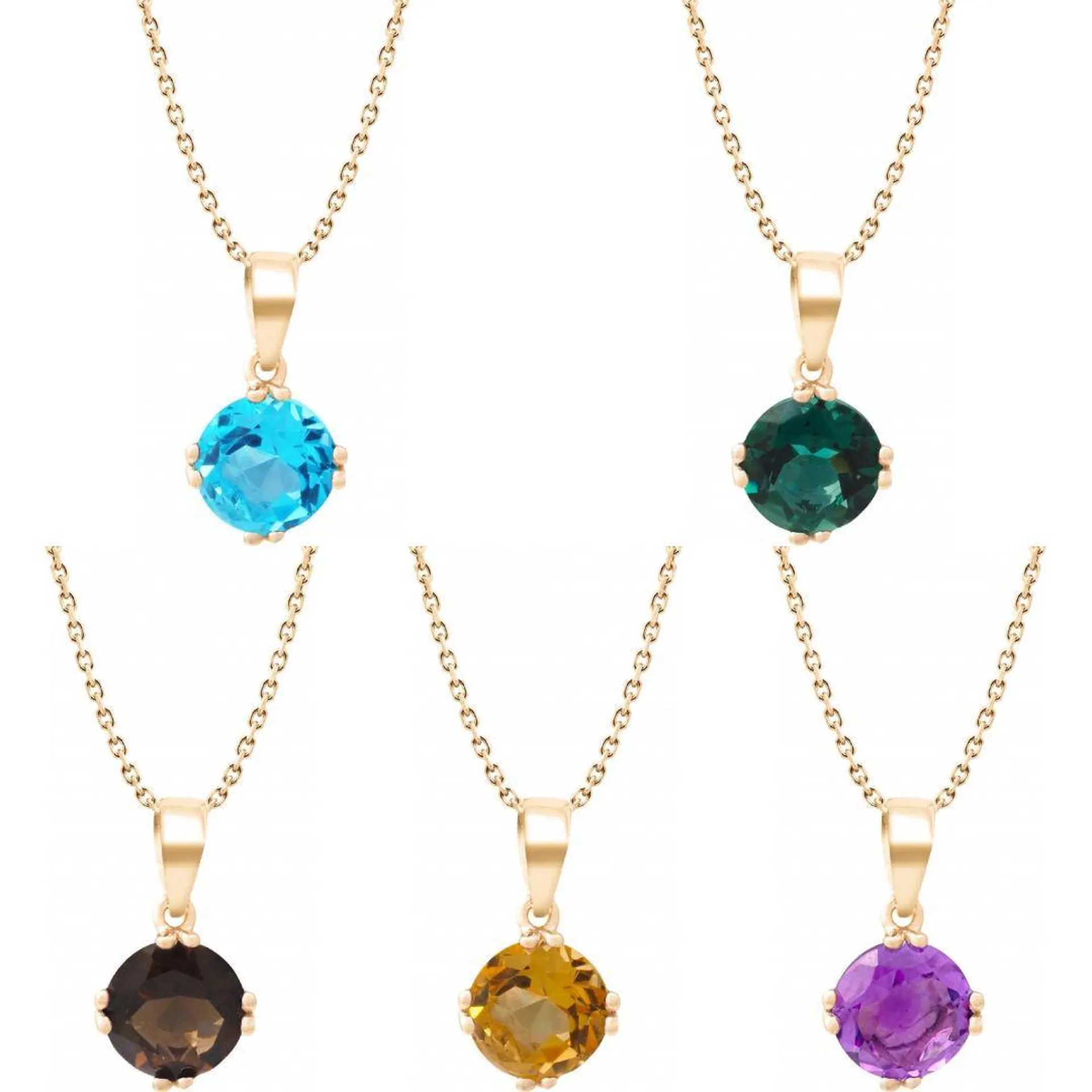 Bijoux colliers en plaqué or et pierres semi précieuses chez Or Ligne à La Teste de Buch près de Bordeaux