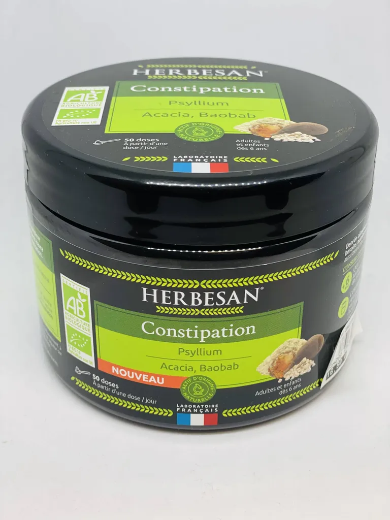 Psyllium herbesan constipation en pharmacie