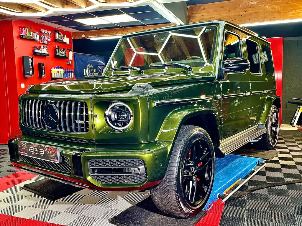 Film de protection carrosserie Lyon PPF Mercedes G63 AMG