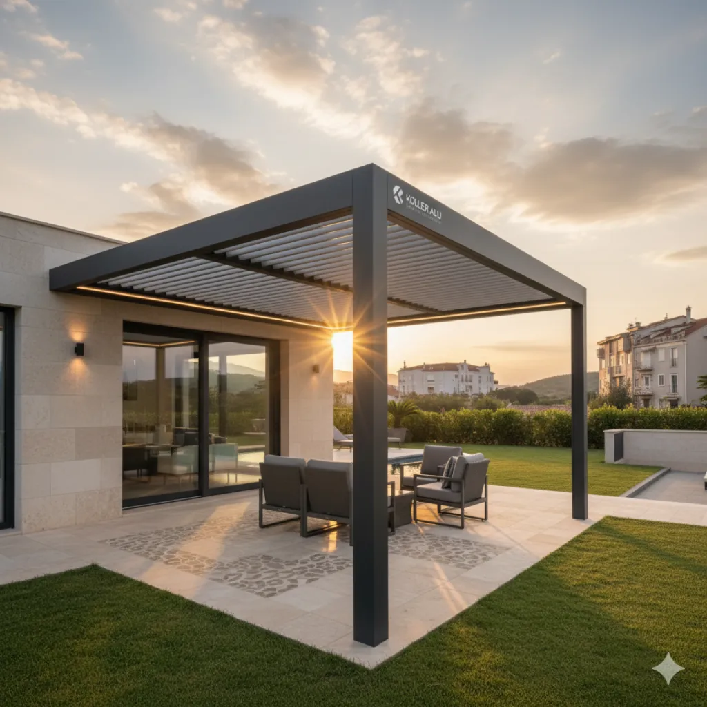 Pergola en aluminium à Nanterre