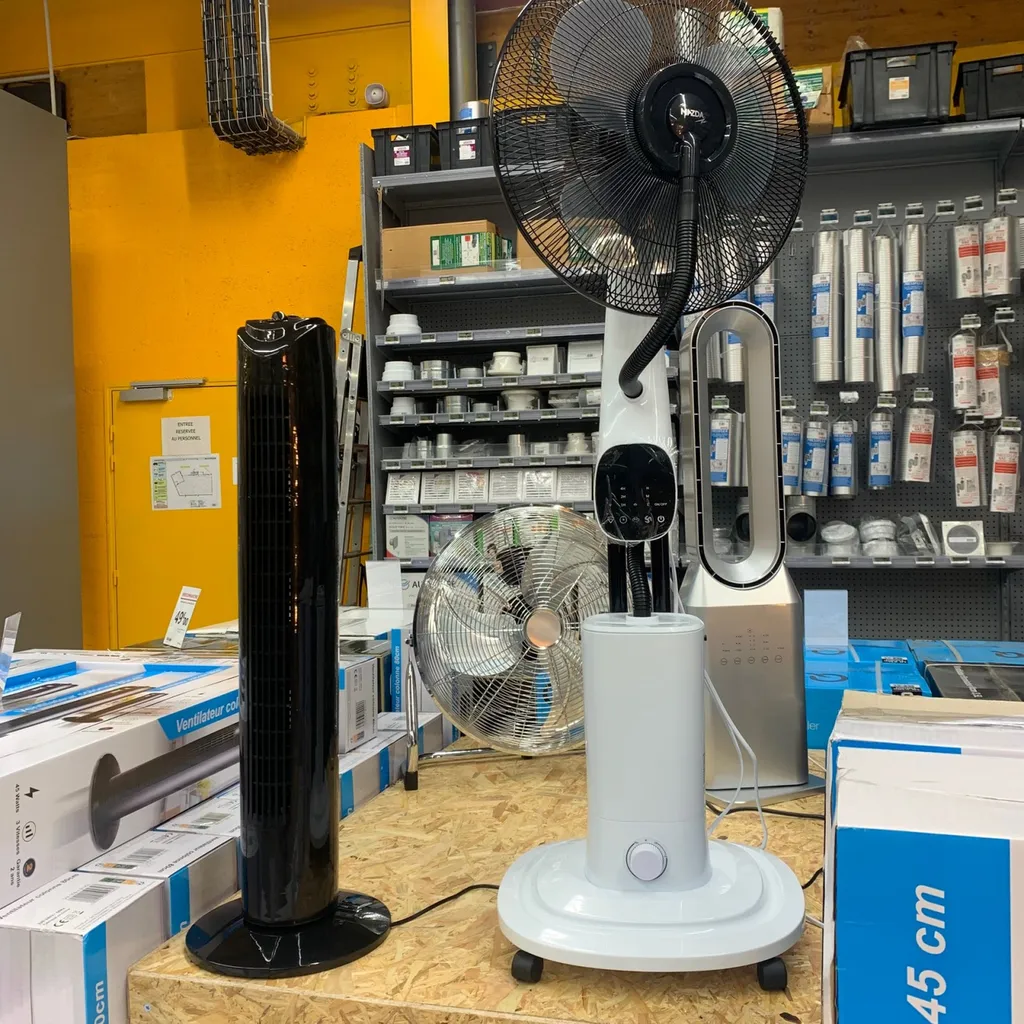 Magasin pour acheter un ventilateur ou un rafraîchisseur d'air