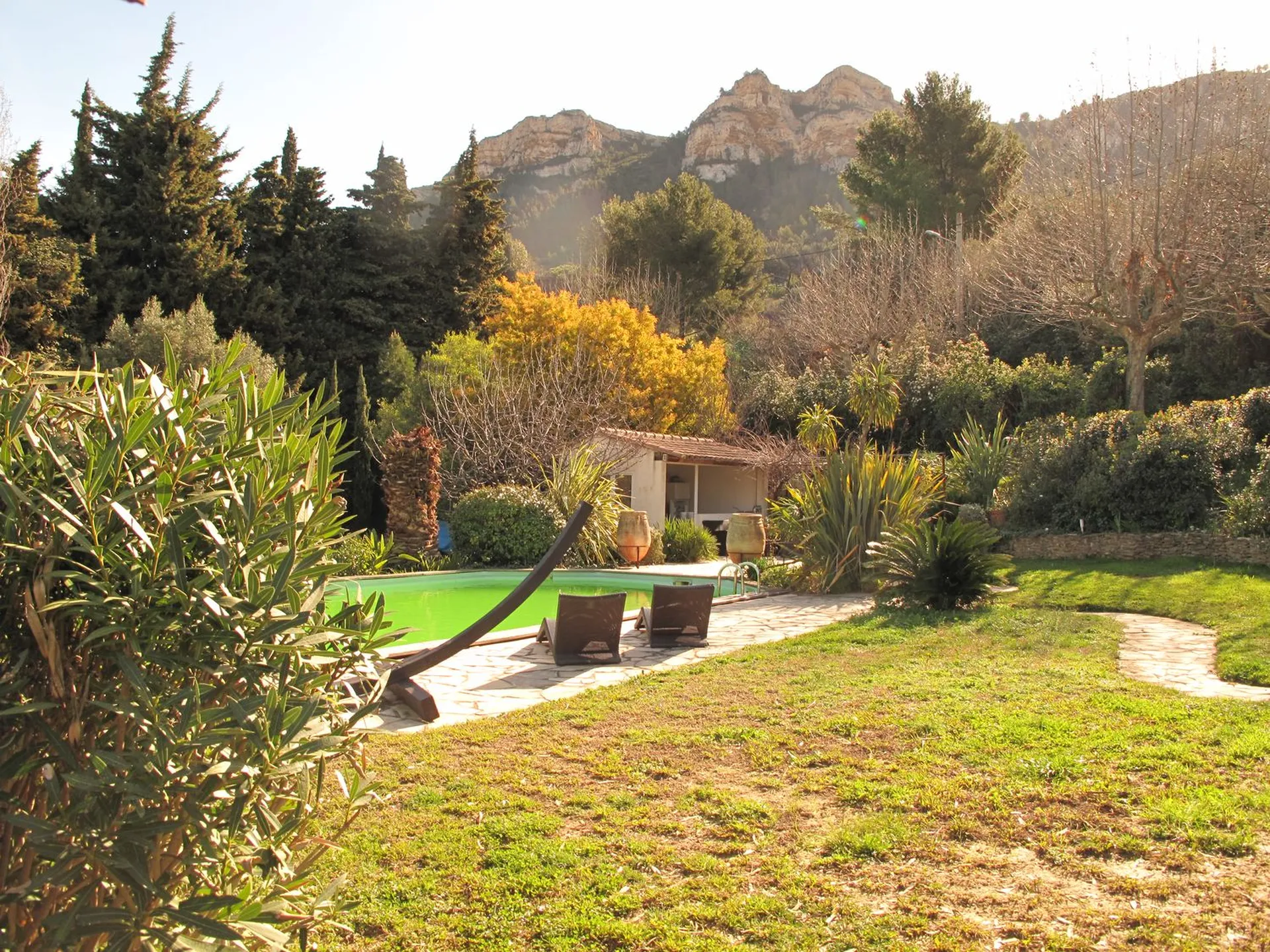 A l'achat maison avec piscine