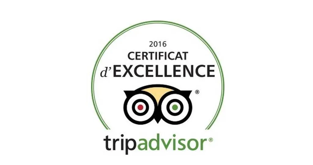 Certificat de l'excellence 2016 au Camping Le Mas de la Plage à Vias-plage