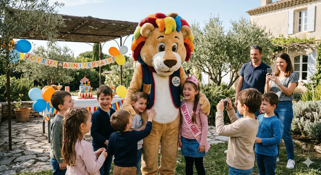 Inviter une mascotte géante pour l'anniversaire de votre enfant à Arles : créer des souvenirs uniques et une ambiance assurée