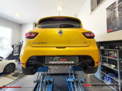 Installation catback Supersprint Clio 4 RS 1.6 T 220 | ADP Performance Vaucluse