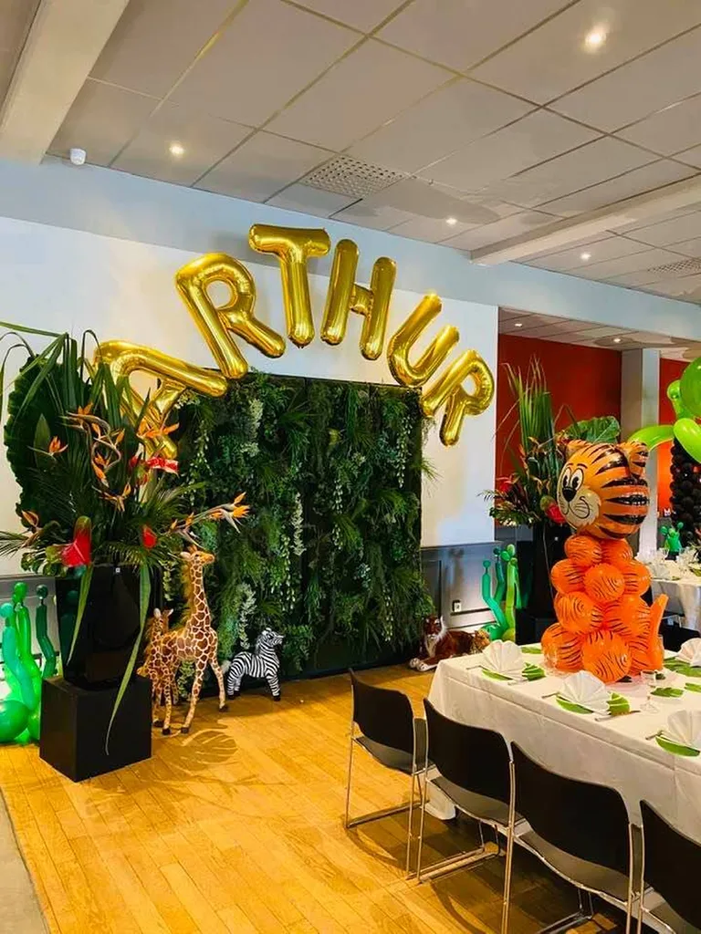 Anniversaire lyon thème végétal et jungle