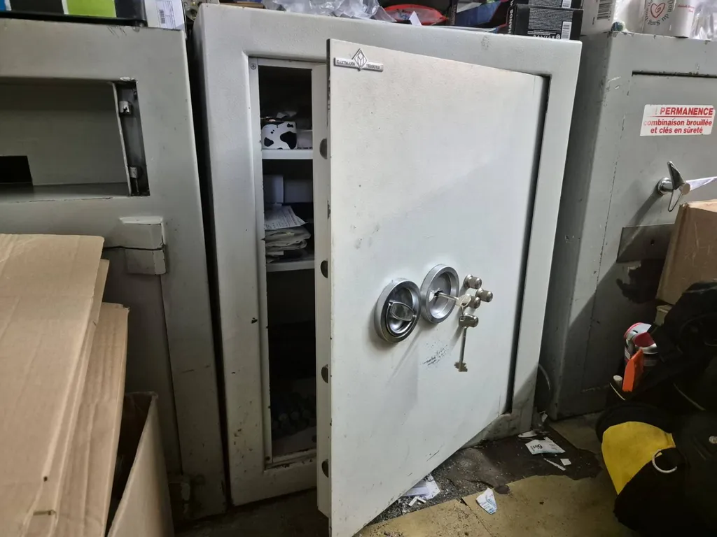 depannage réalisé à Vitry-le-François d'un coffre-fort bloqué