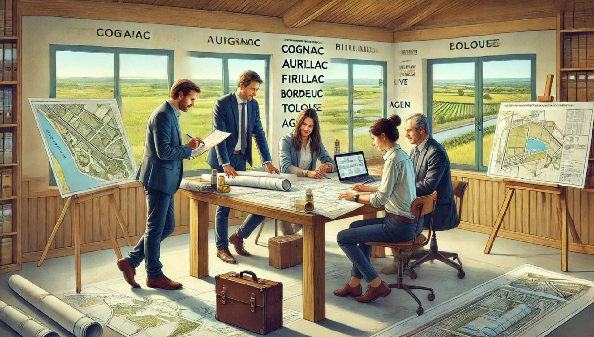 Cartographie, plans de détails et dessin d'exécution CAO DAO