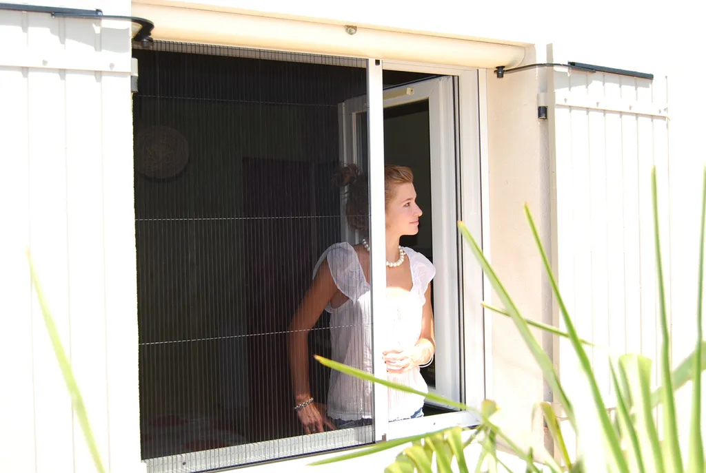 Moustiquaire plissée