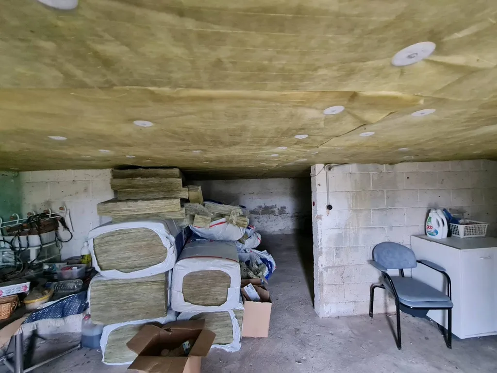 Isolation des plancher bas au Neubourg 27