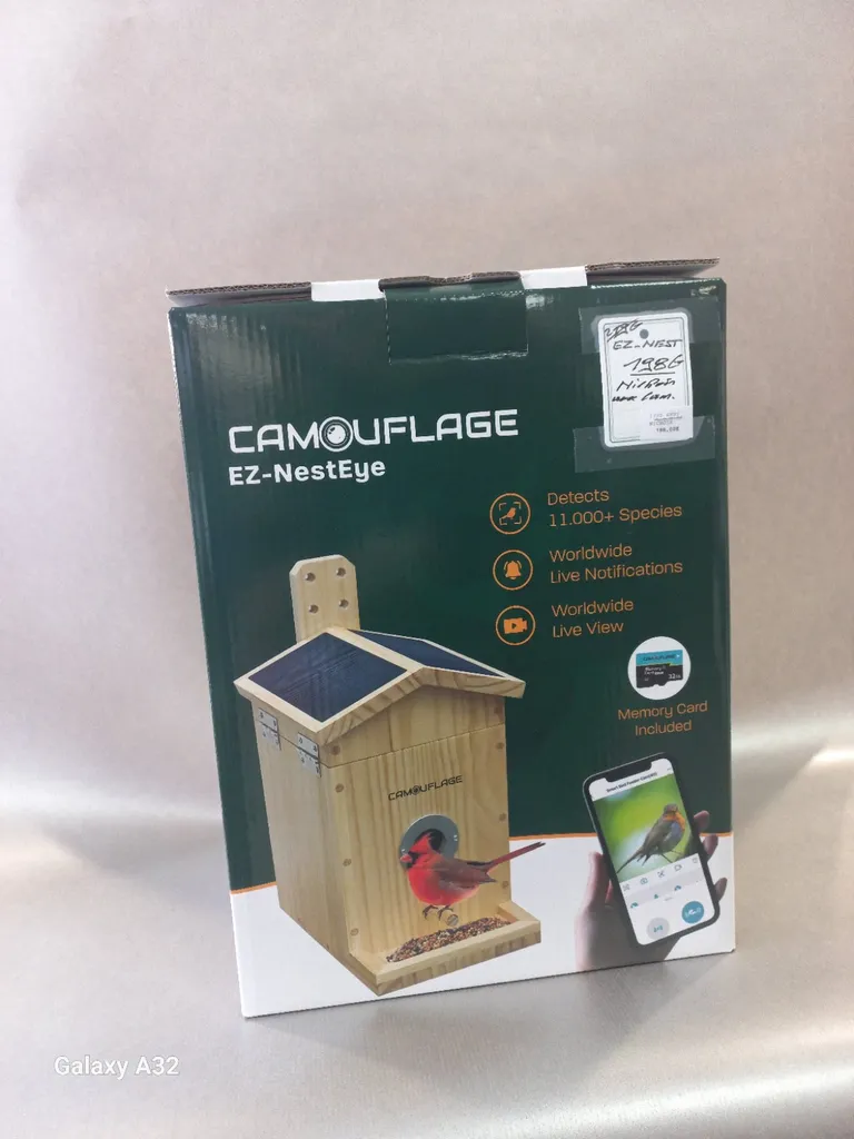 Nichoir  pour oiseaux connecté  , nouveauté à découvrir en magasin!!