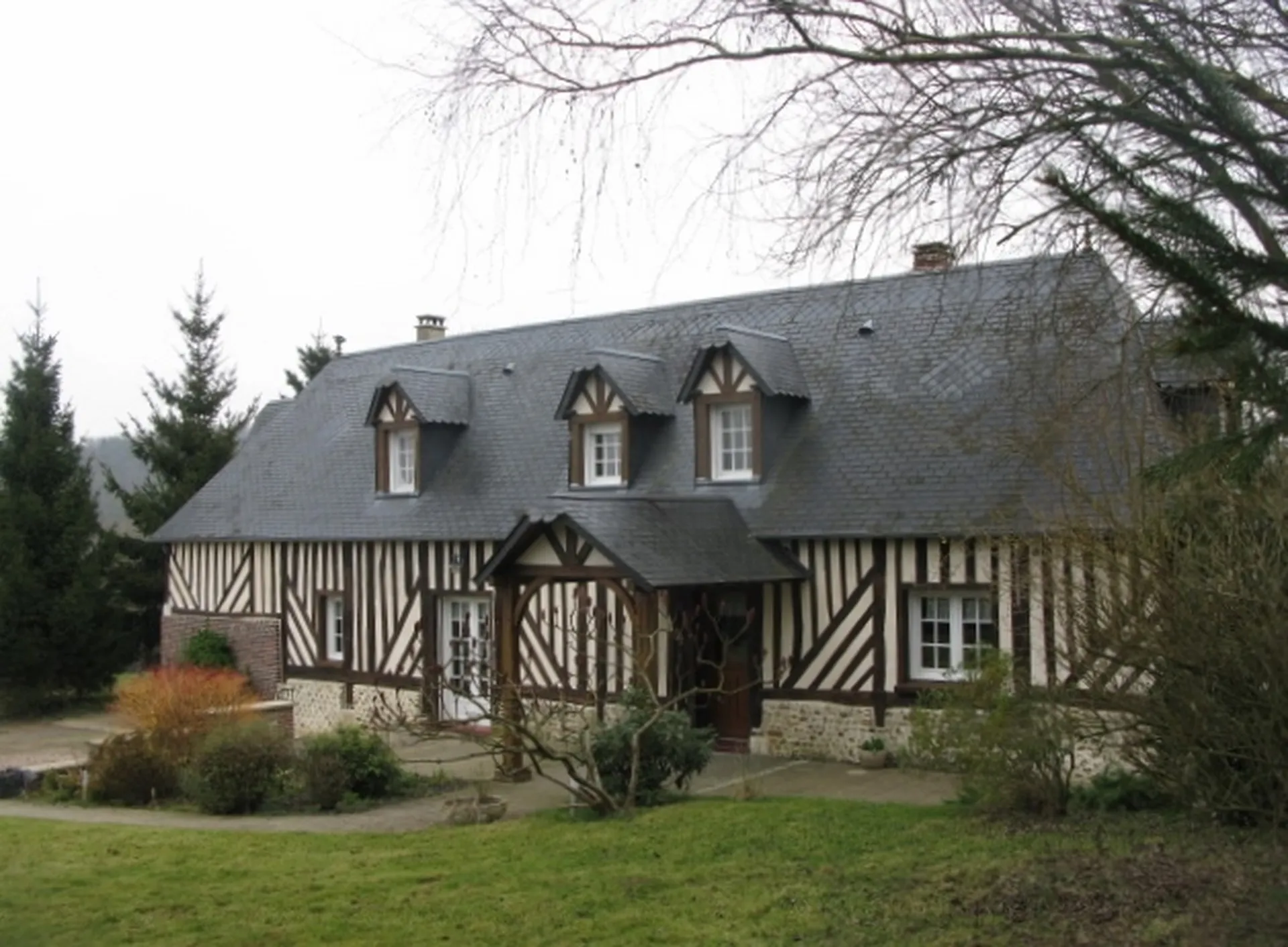 MAISON NORMANDE PROCHE LIVAROT PAYS-D'AUGE