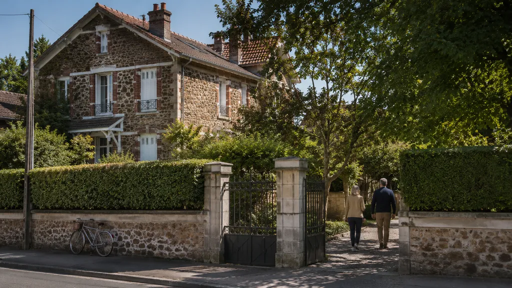 Maison familiale dans un quartier résidentiel de Yerres