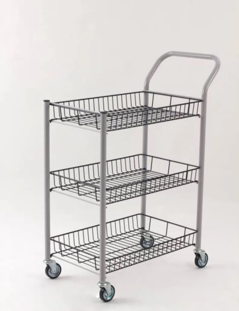 Notre zone d'activité pour ce serviceConception et fabrication de trolleys robustes en fil inox pour le secteur agroalimentaire et pharmaceutique