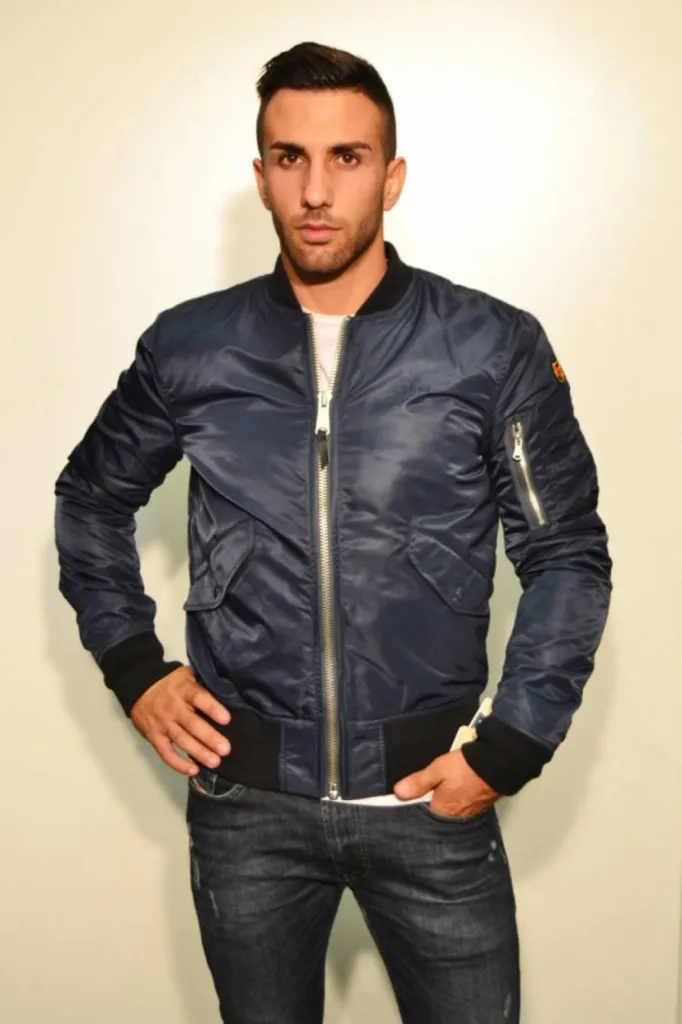 bombers Schott homme