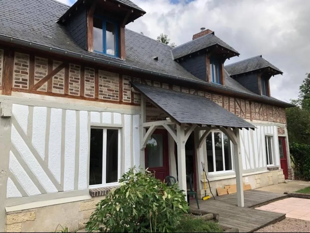 Coût pour rénovation peinture colombages extérieurs à Le Neubourg 27