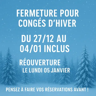 fermeture congés d'hiver Carcat Location à Lyon,