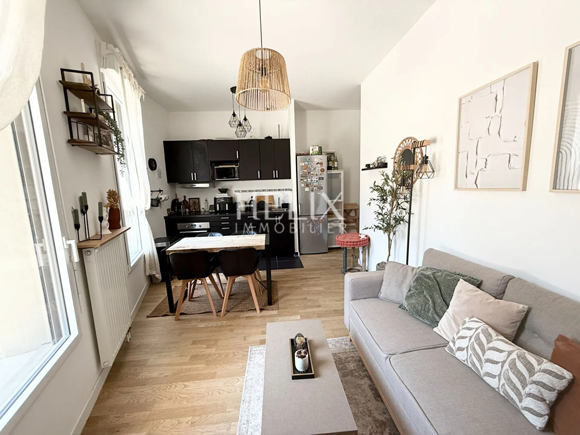 Magnifique appartement 2  pièces de 42M² habitable extrêmement bien agencé à Saint-Germain-en-Laye.