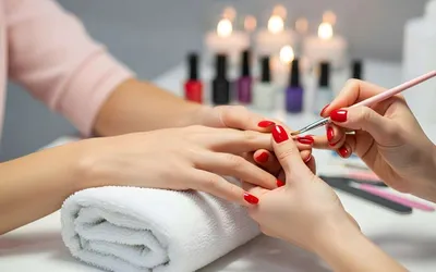 Vernis semi permanent pour ongles avec brillance intense et tenue longue durée pour des mains impeccables sans retouche pendant plusieurs semaines à Pessac