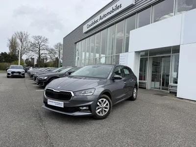 Skoda Fabia d'occasion aux environs d'Yvetôt : Berline essence 1.0 TSI 110 ch automatique disponible chez Caudebec Automobiles