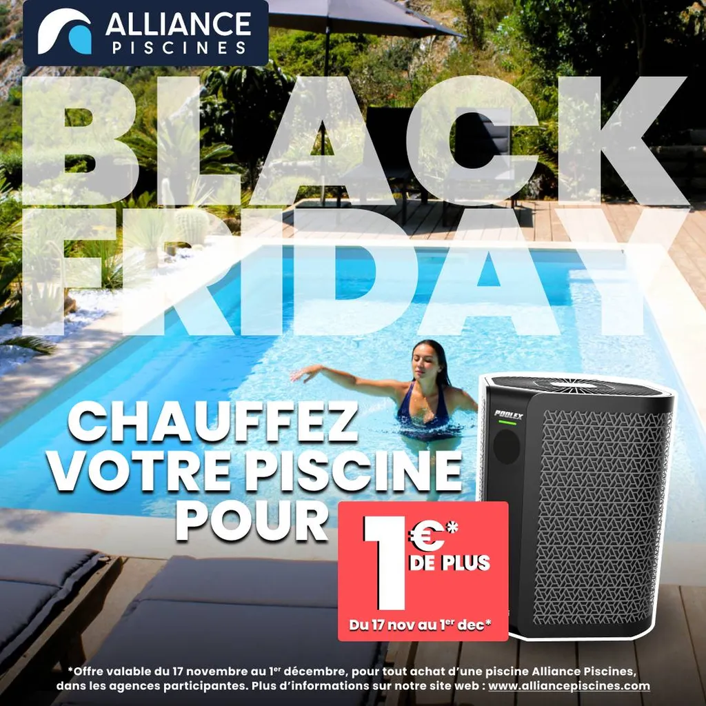 offre black friday alliance piscine CUERS