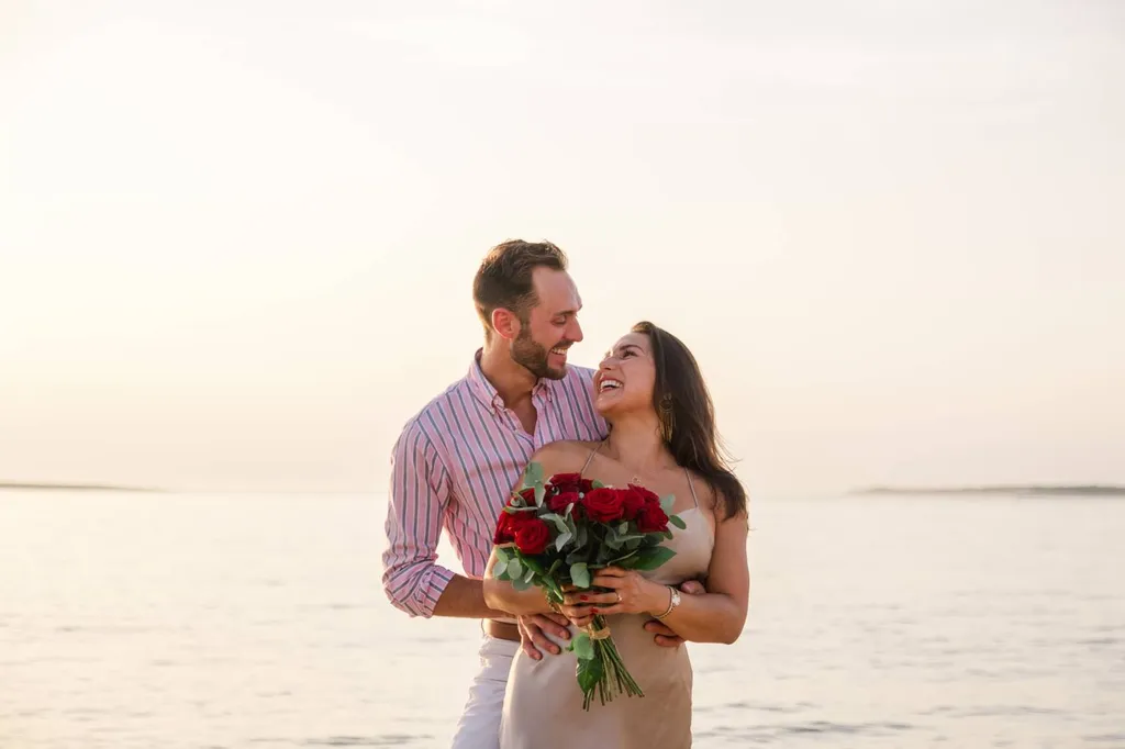 Carolina et Valentin : Une demande en mariage avec vue sur la Dune du Pyla, sur le Bassin d'Arcachon en Gironde - Les Mariages de Mademoiselle L - Julien Boyer