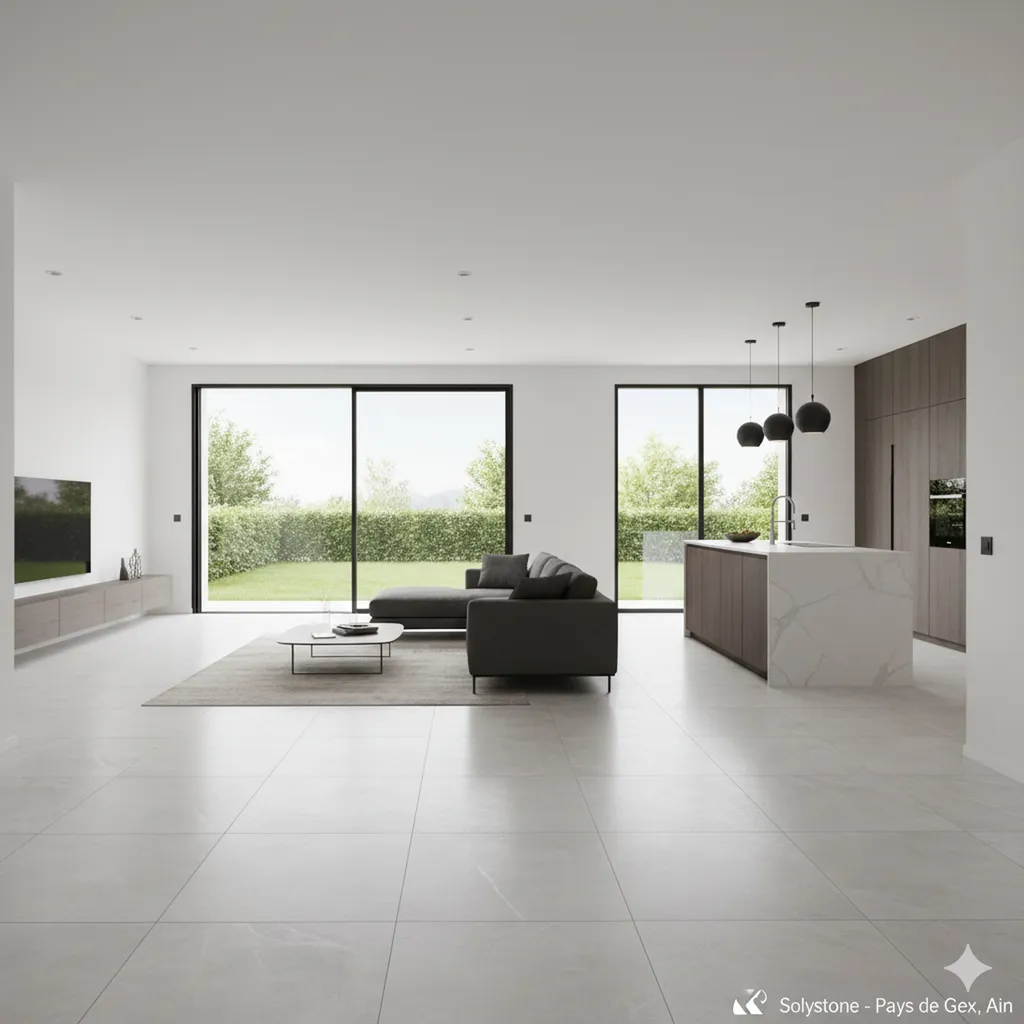 Carrelage et Faïence Haut de Gamme pour le Pays de Gex (01) : L'Exigence du Design Contemporain