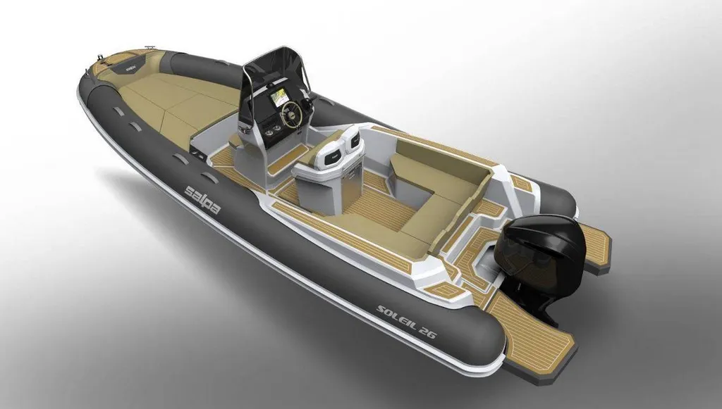  Vente de bateaux semi-rigides à moteur Salpa à La Martinique