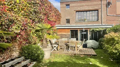 VENDU Charmante maison de ville rénovée  à Eu – 110 m² habitables avec jardin et terrasse
