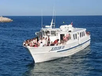 Bateau pour Porquerolles, Port-Cros depuis Le Lavandou