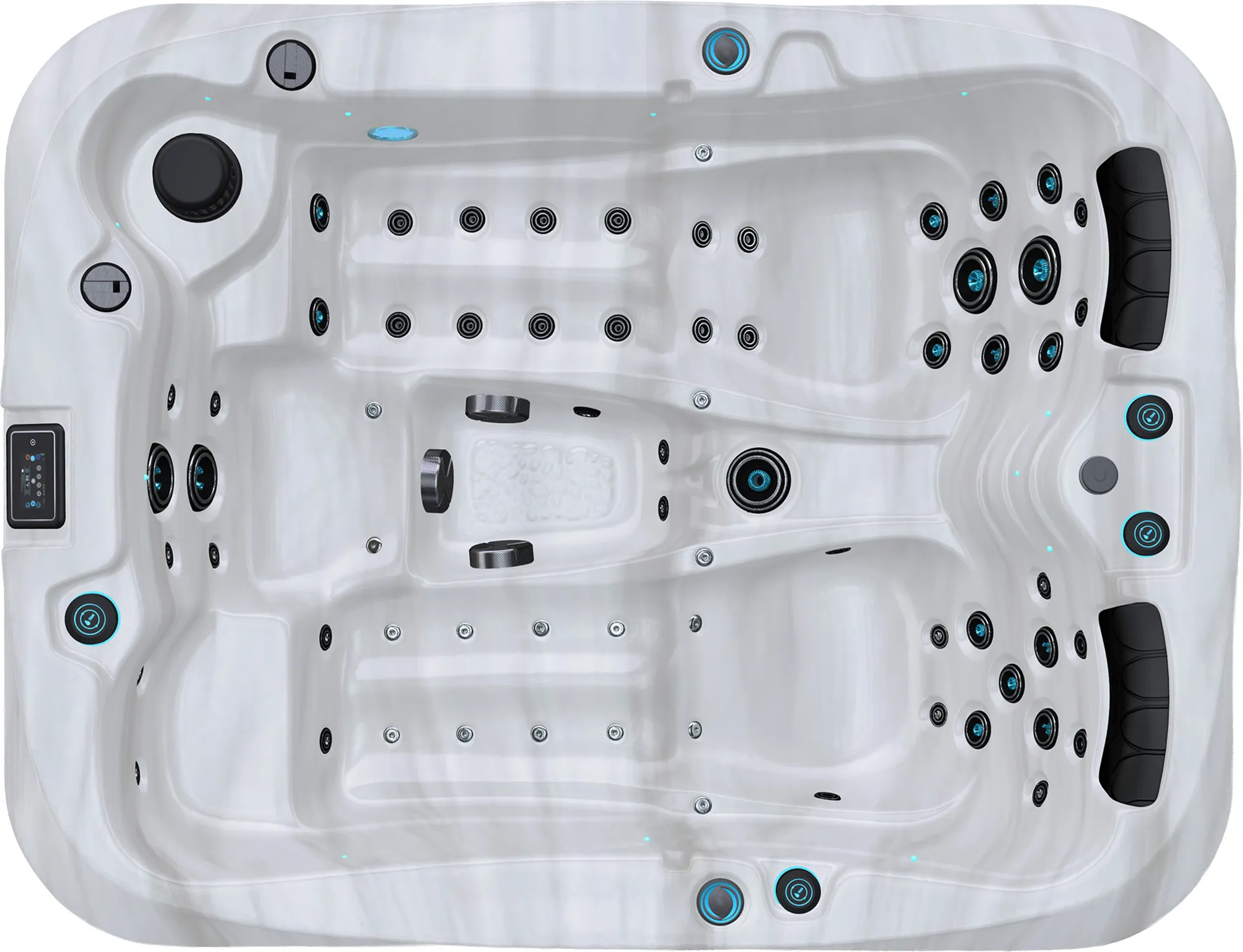 Spa Canadien 3 places - 66 jets : Modèle P366 - Aix-en-Provence