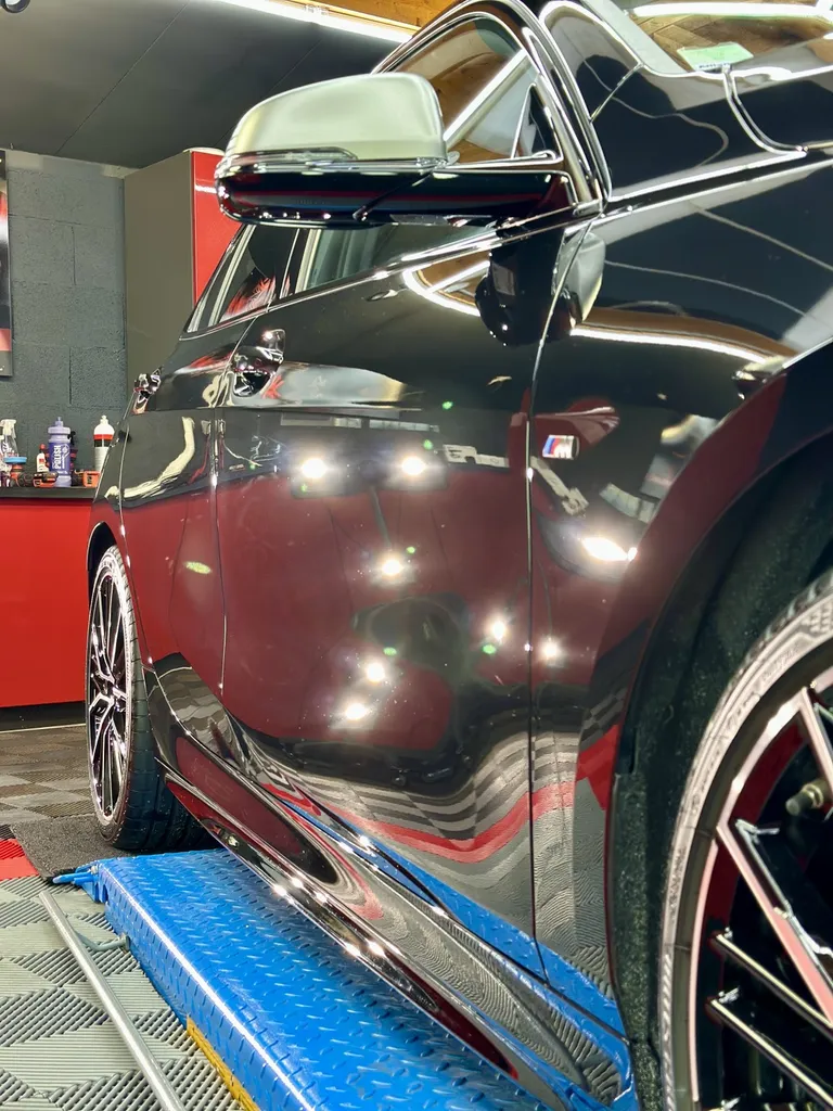 centre de DETAILING traitement céramique contre les micros rayures BMW 135 vaugneray 