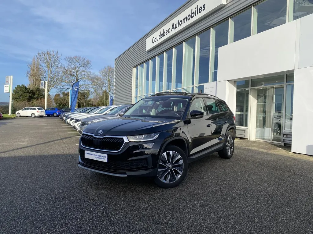 Skoda Kodiaq 2.0 TDI 150 4x4 DSG7 d'occasion : SUV premium disponible proche Le Havre et Rouen