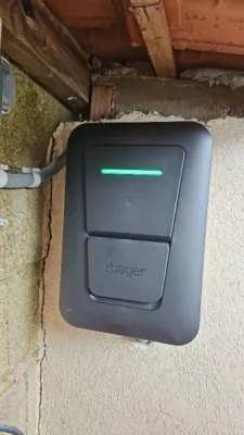 Installation de borne de recharge Hager Witty One 7kW au Revest-les-Eaux