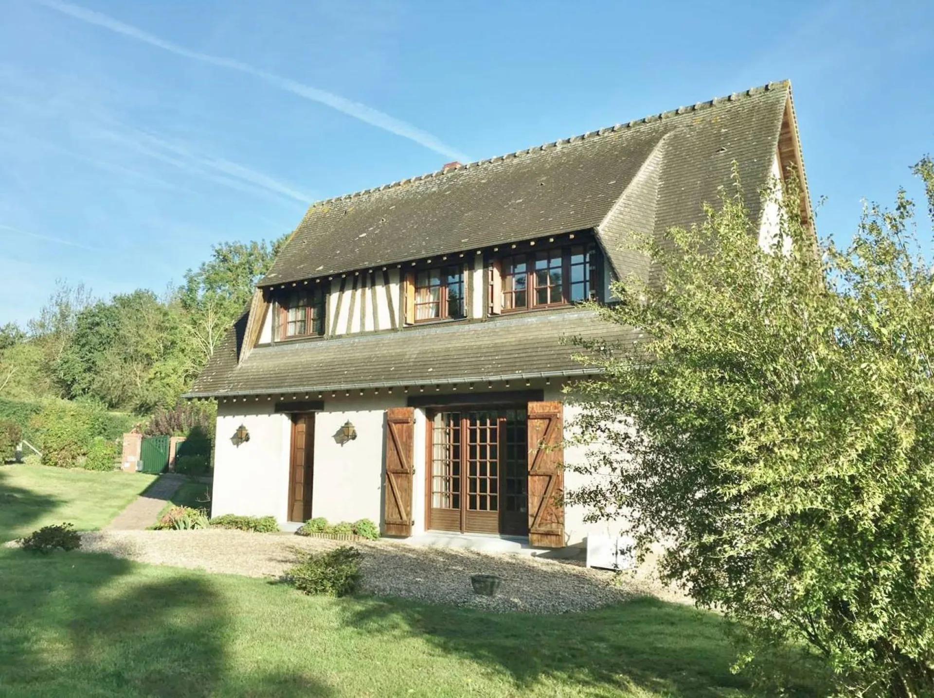 Vends maison sur sous sol complet avec grand jardin LE BEC THOMAS 27370