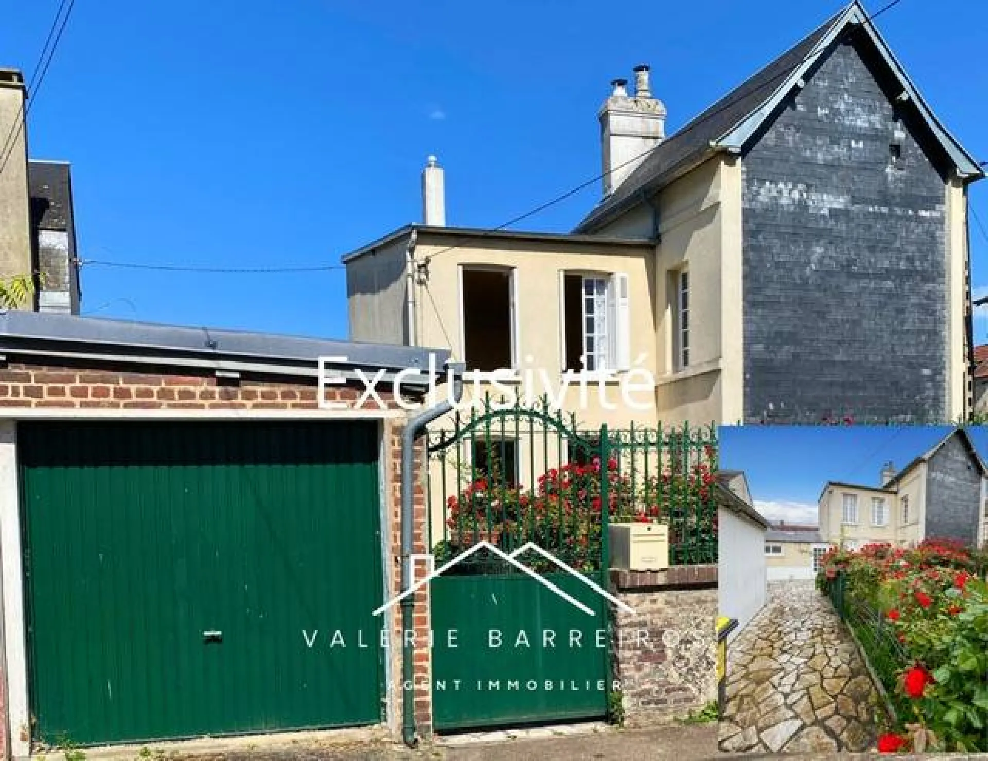 A vendre maison de 100 m² habitables édifiée sur 216 m² de terrain sur la commune de CAUDEBEC LES ELBEUF 76320