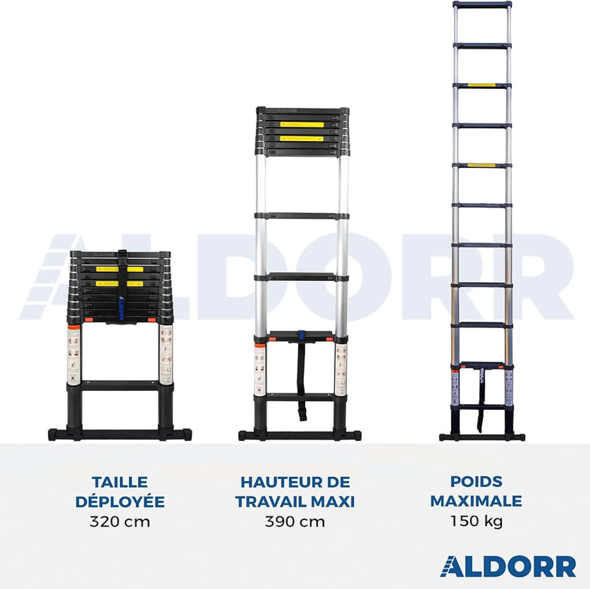 ECHELLE TELESCOPIQUE 3.20M