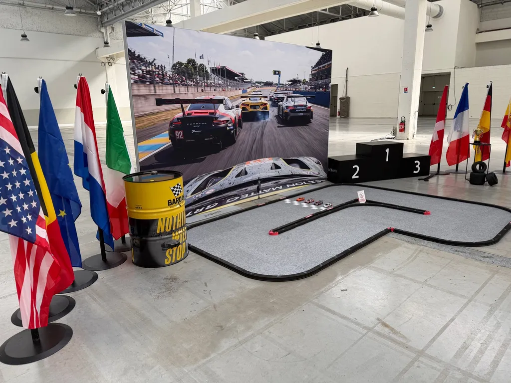 Piste de circuit miniature 