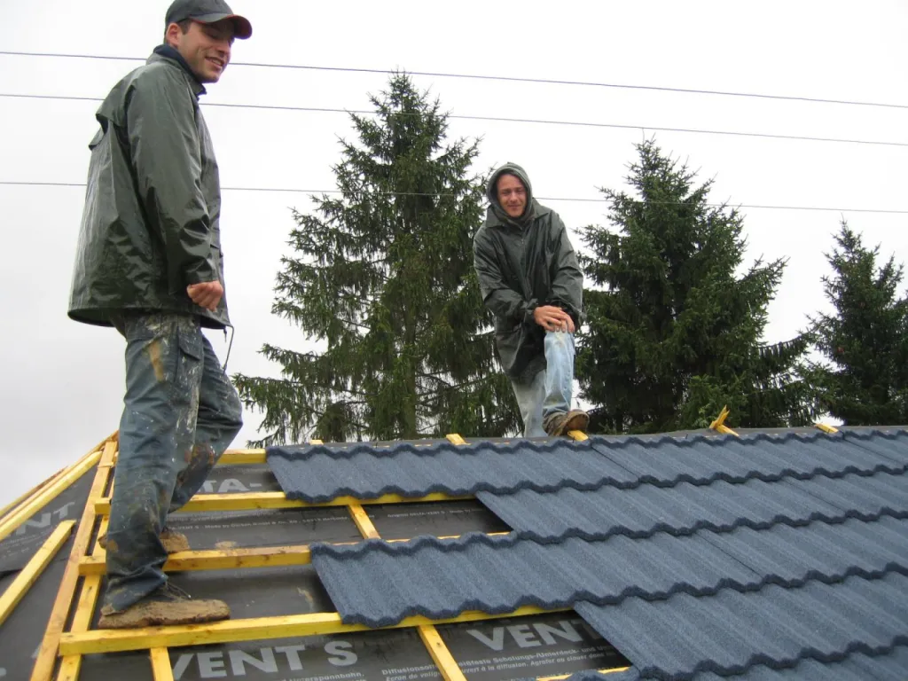 Pose des métalliques GERARD