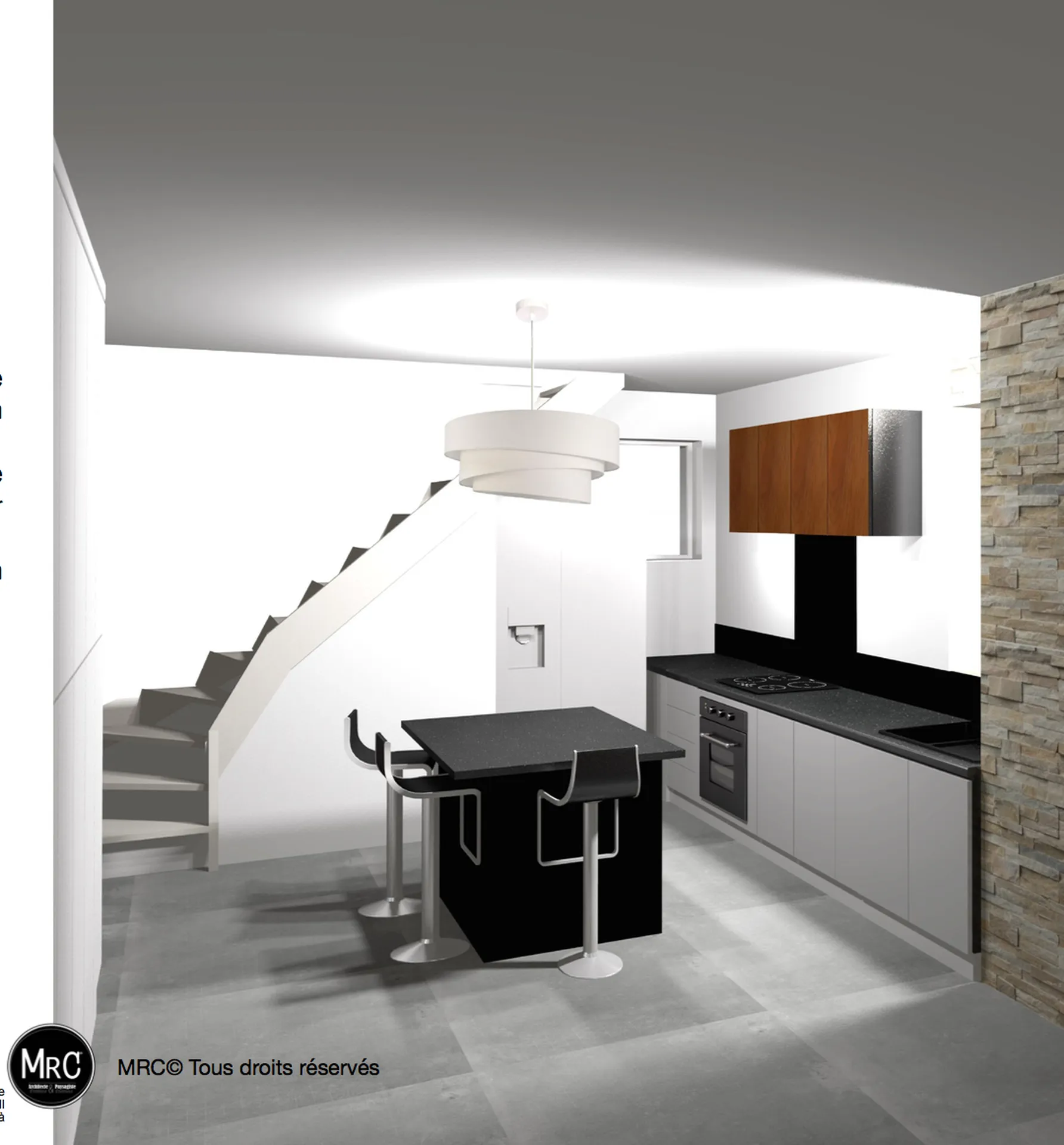 Rénovation complète et étude avec visuel d’architecte d’intérieur à MARSEILLE 13012