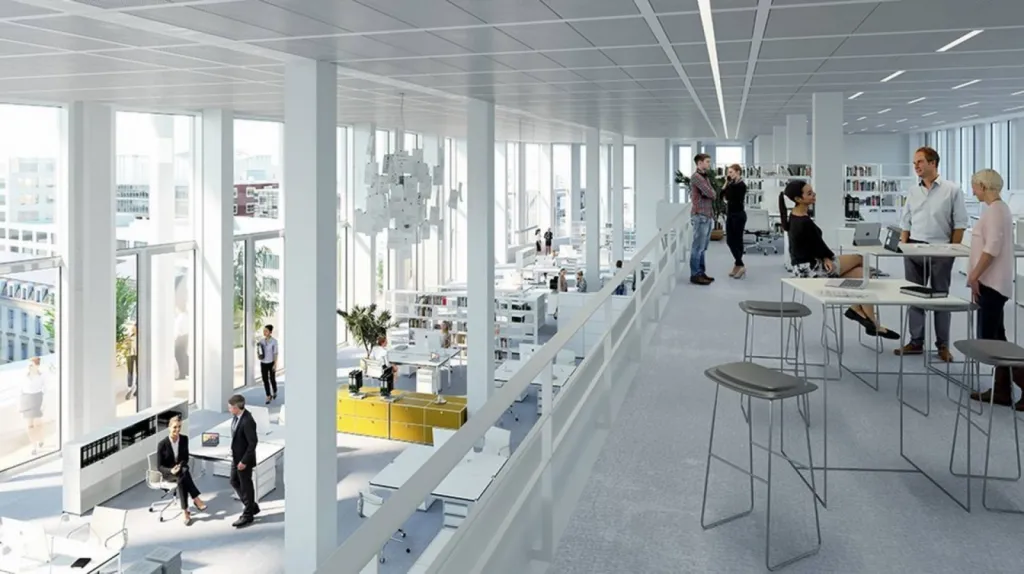 Etude d'exécution CVC Bâtiment Tertiaire LA NORMA à Puteaux, pour le compte d' EIFFAGE ENERGIE THERMIE IDF