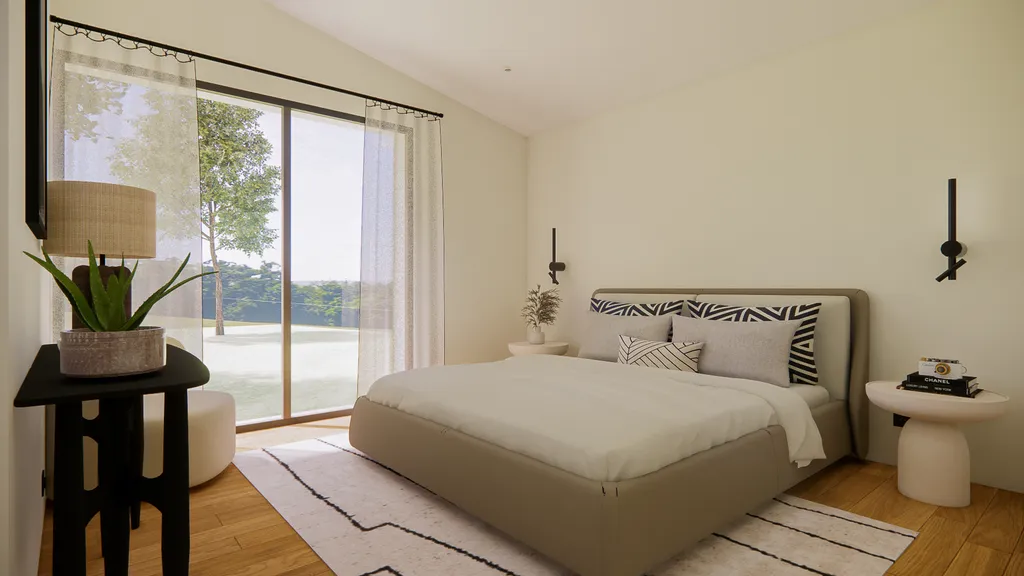 Tête de lit sur mesure Bordeaux pour suite parentale élégante et confortable