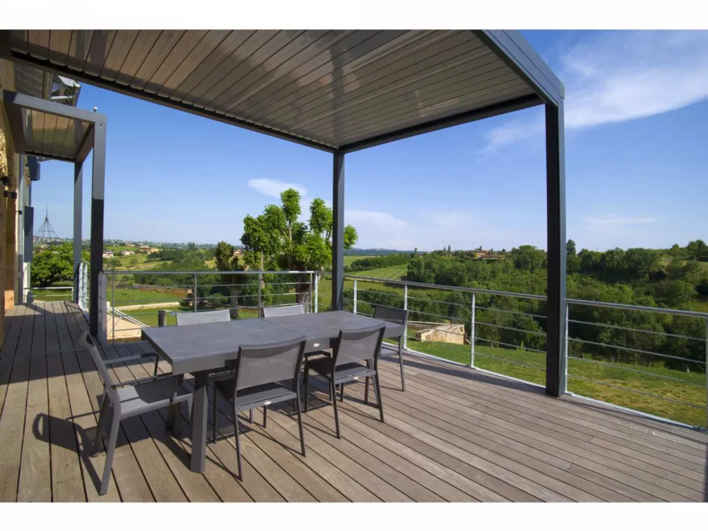 photographe d'architecture terrasse suspendue