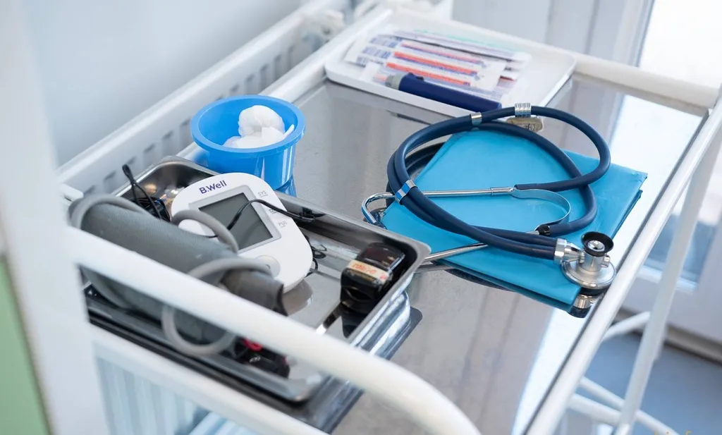 Livraison des appareils des soins 