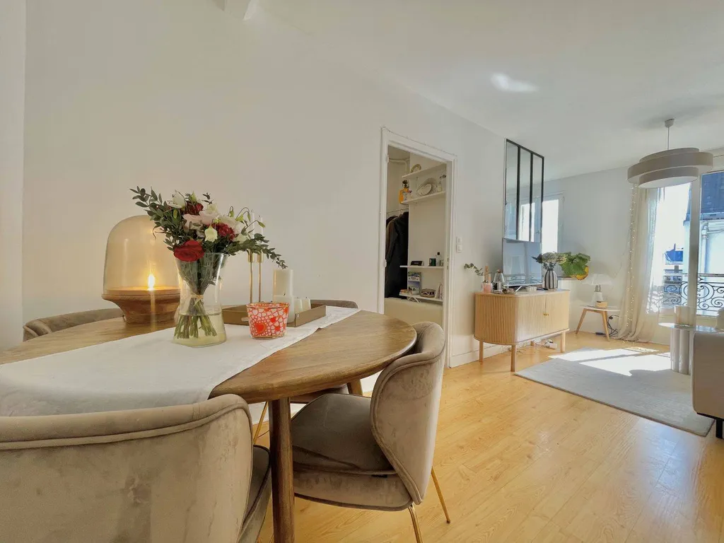 coeur des batignolles 75017 2 pièces en dernier étage