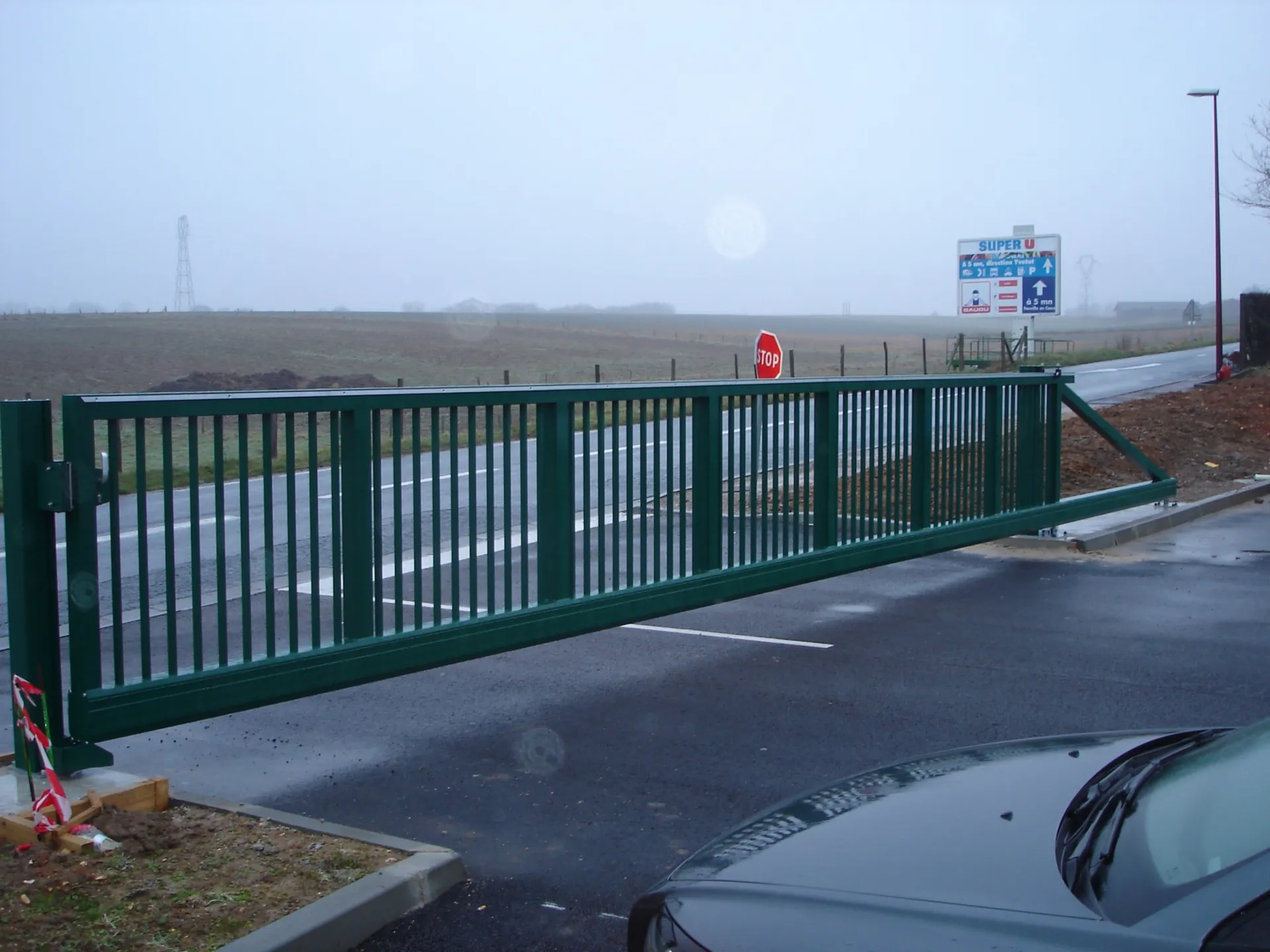 Poseur de portail de site sensible en Seine maritime