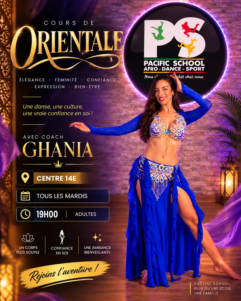 Découvrez la danse orientale à Marseille 14e – Cours adultes avec Ghania